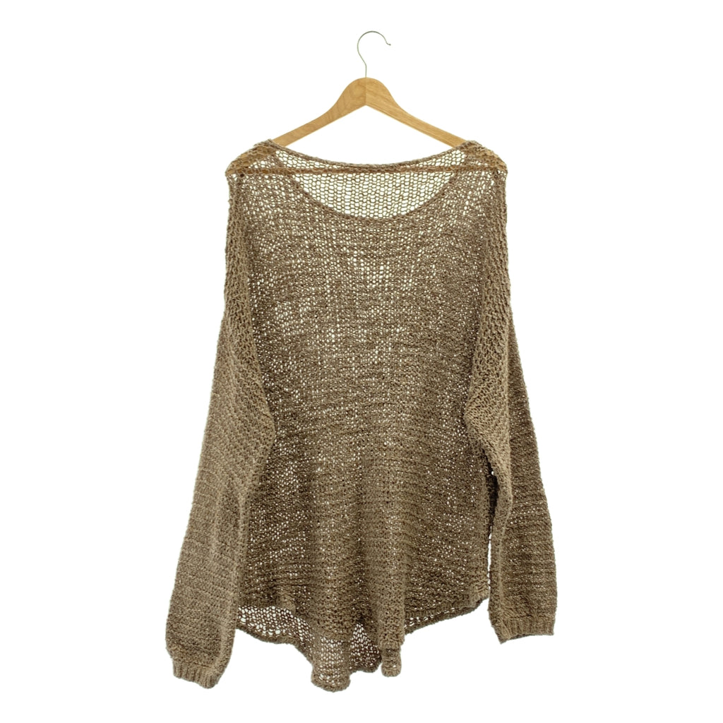 Whim Gazette / 윔가젯 | 로우 게이지 풀오버 니트 | F | 여성