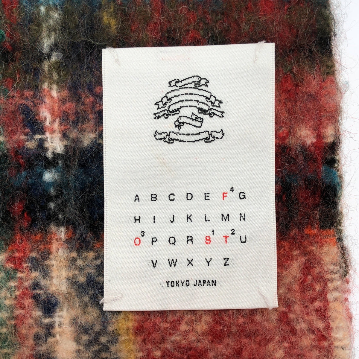 STOF / ストフ | SAMVA別注 FRENCH CHECK MOHAIR STOLE チェック モヘア フリンジ 大判ストール | 0 | その他