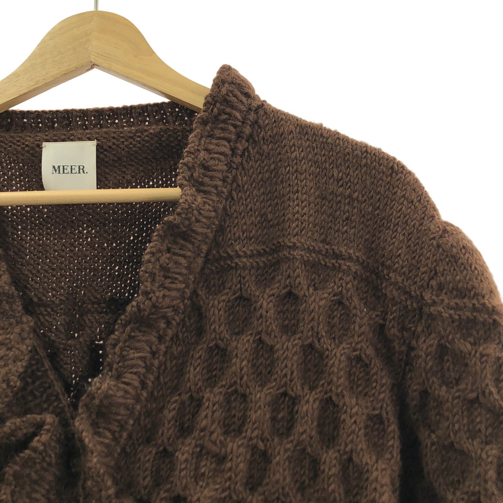 MEER. / 메이어 | 핸드메이드 니트 가디건 |