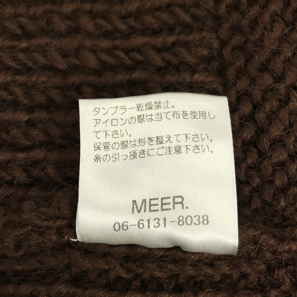 MEER. / 메이어 | 핸드메이드 니트 가디건 |