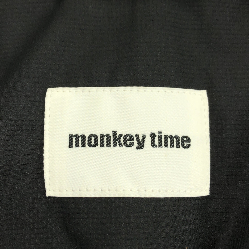 monkey time / モンキータイム | オーバーシルエット ドローストリング パデッド ダウンジャケット フーディ | L | メンズ
