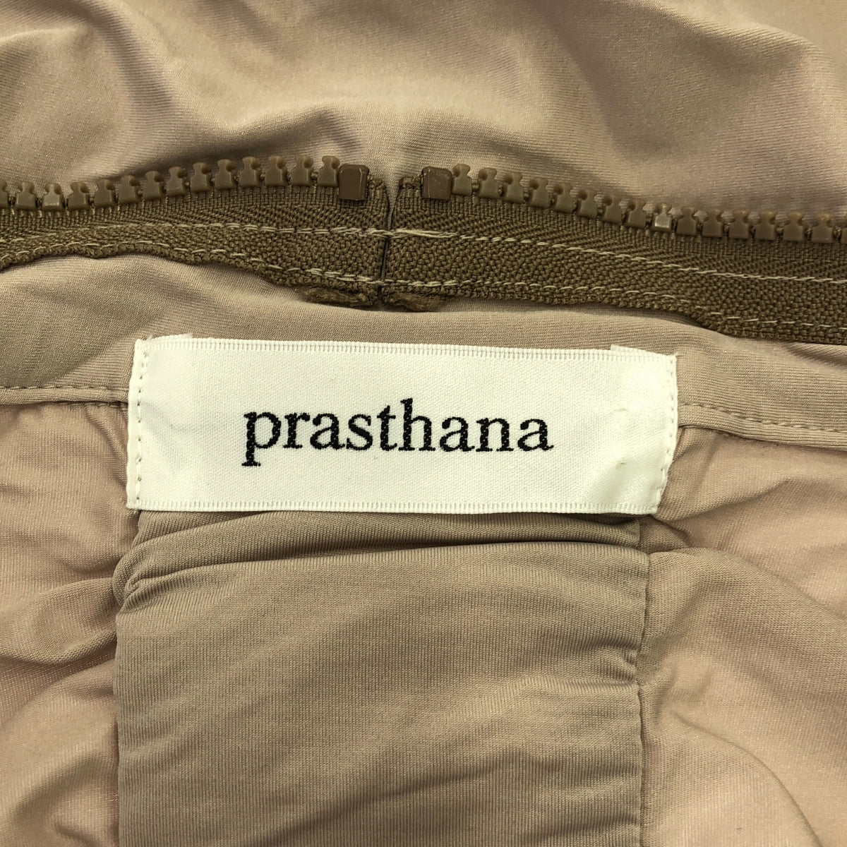 [New] prasthana / Prasthana | modulation jersey gown | M | Greige | Men's