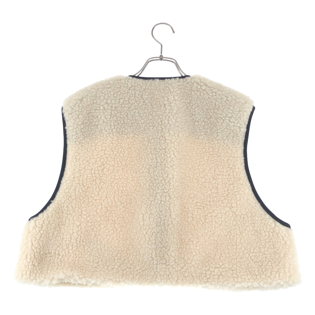 HYKE / ハイク | 2024AW | FAUX SHEARING VEST ボア ベスト | F