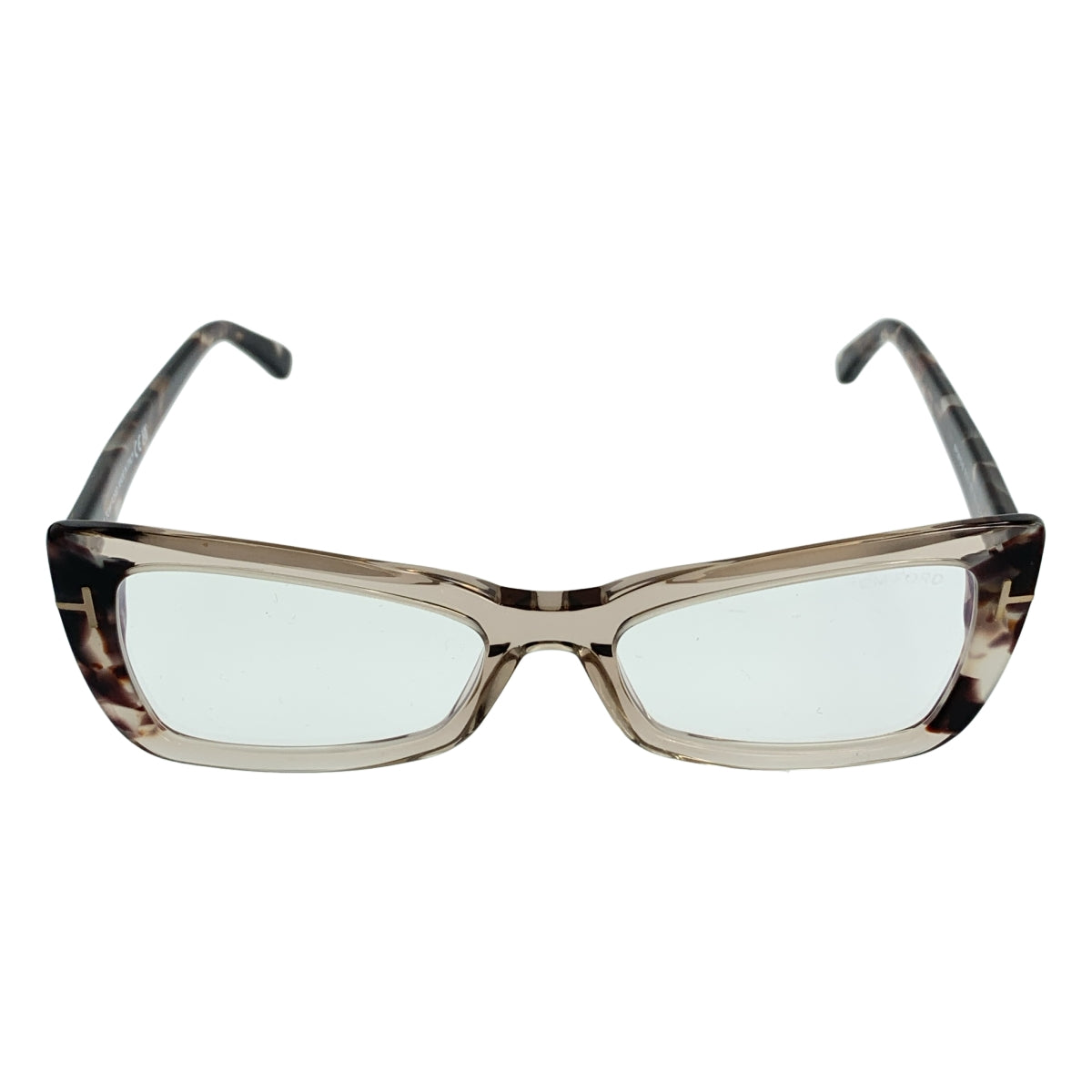 TOM FORD / トムフォード | TF5879-B ECO キャッツアイ クリアフレーム メガネ | 55□18-140 | その他