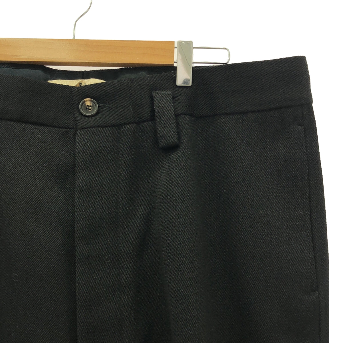 MARNI | Wool wide slacks pants | 48 | Black | Men's