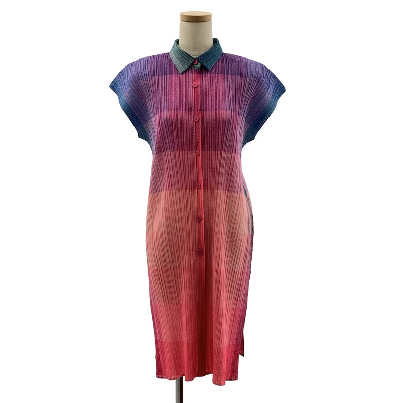 PLEATS PLEASE ISSEY MIYAKE / プリーツプリーズイッセイミヤケ | 2025SS | PHOTON / フォトーン ロングカーディガン ワンピース | 3 | レディース