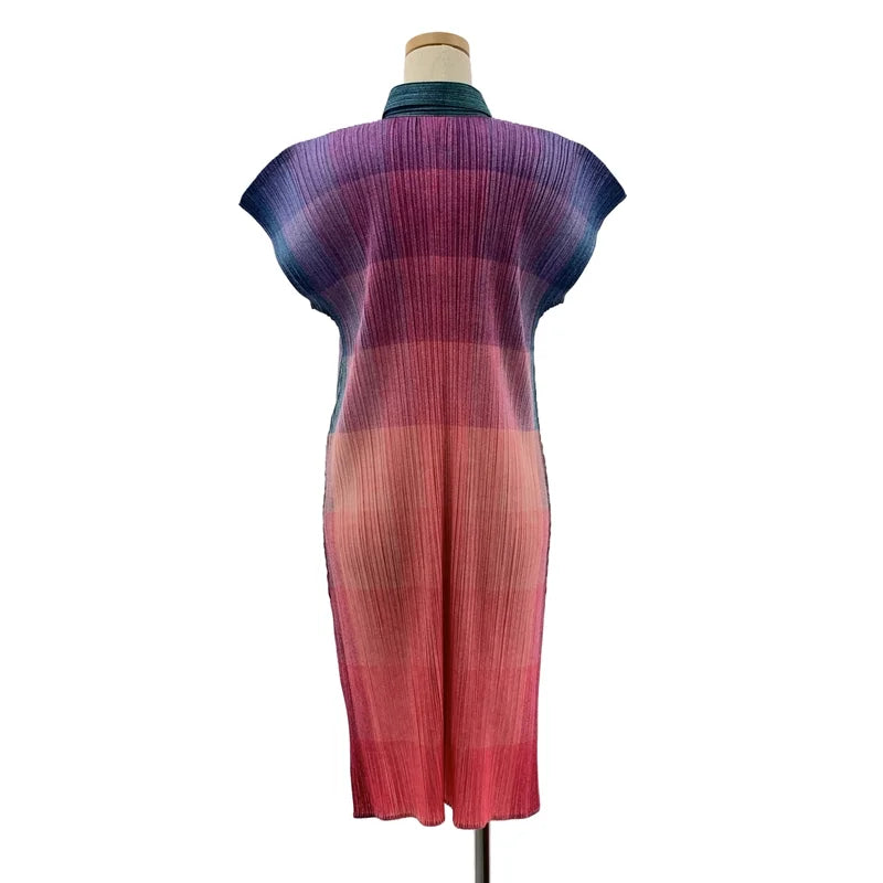 PLEATS PLEASE ISSEY MIYAKE / プリーツプリーズイッセイミヤケ | 2025SS | PHOTON / フォトーン ロングカーディガン ワンピース | 3 | レディース