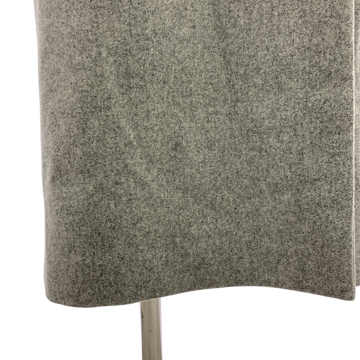 SACRA | 淺色麥爾登呢訂製領長款馬甲背心 | 尺寸 38 |