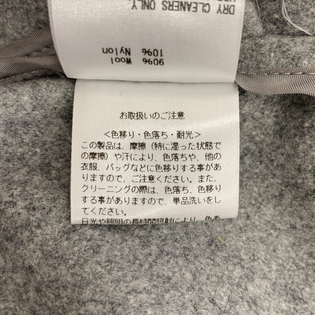 SACRA | 淺色麥爾登呢訂製領長款馬甲背心 | 尺寸 38 |