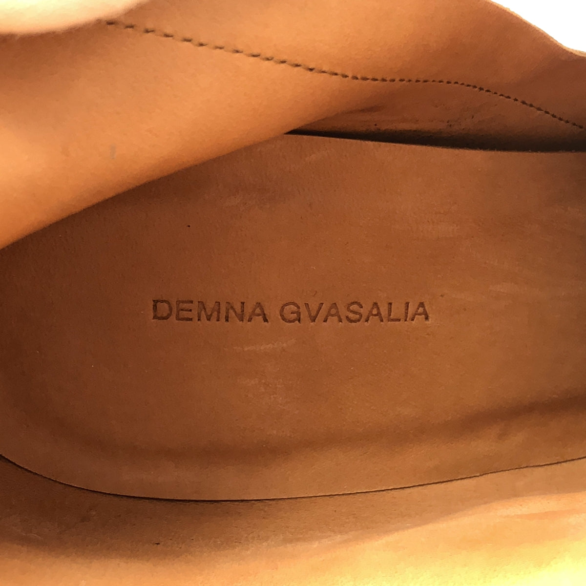 VETEMENTS / ヴェトモン | Reflector-heel leather ankle boots / レザー リフレクター ブーツ | 38 | ブラック | レディース