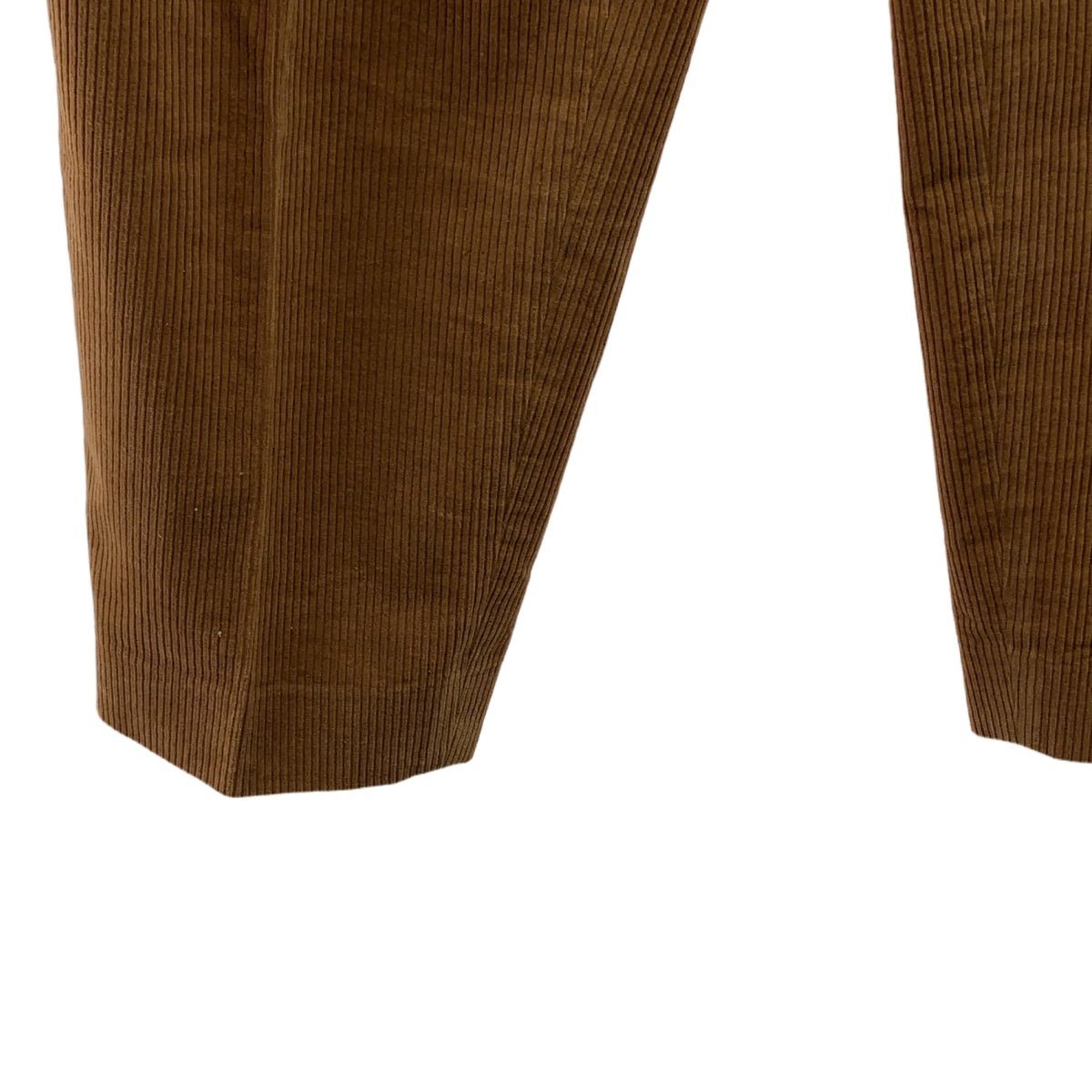 MARKAWARE / マーカウェア | 2020AW | PLEAT FRONT PEGTOP ORGANIC COTTON CORDUROY 1タック コーデュロイパンツ | 4 | NATURAL BROWN / ナチュラルブラウン | メンズ