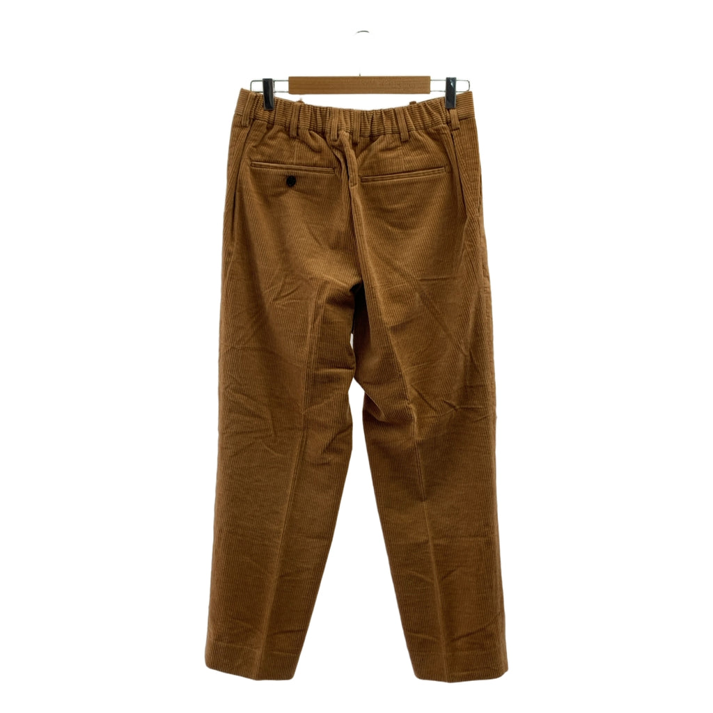 MARKAWARE / マーカウェア | 2020AW | PLEAT FRONT PEGTOP ORGANIC COTTON CORDUROY 1タック コーデュロイパンツ | 4 | NATURAL BROWN / ナチュラルブラウン | メンズ