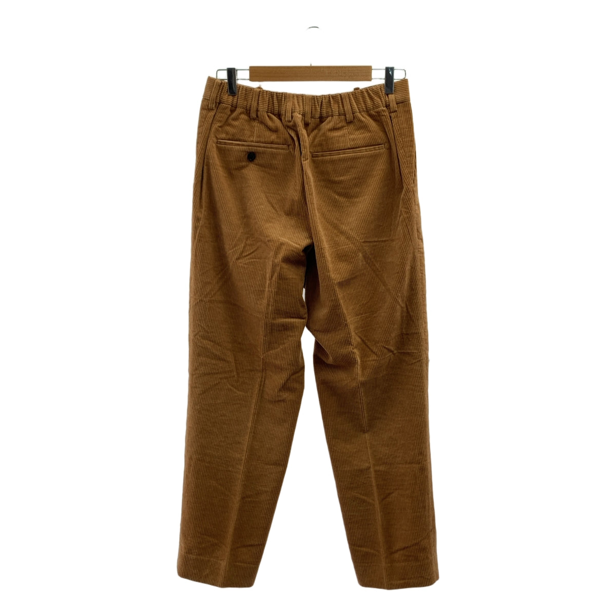 MARKAWARE / マーカウェア | 2020AW | PLEAT FRONT PEGTOP ORGANIC COTTON CORDUROY 1タック コーデュロイパンツ | 4 | NATURAL BROWN / ナチュラルブラウン | メンズ