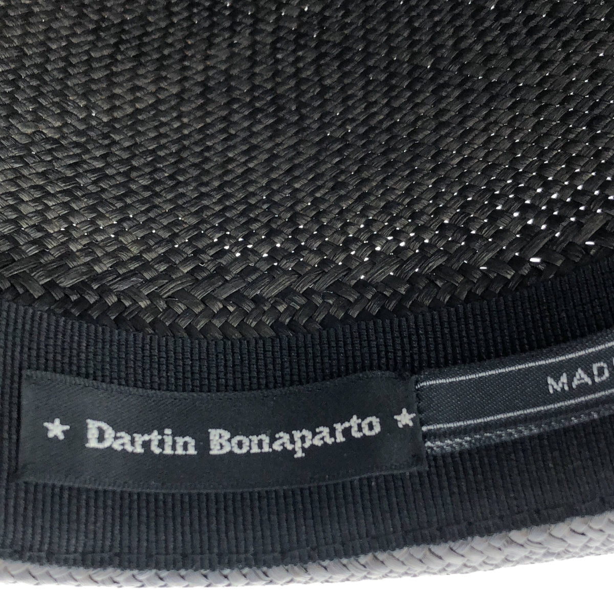 Dartin Bonaparto / ダルタンボナパルト | スワロフスキー ハット / 帽子 | チャコールグレー系 | メンズ