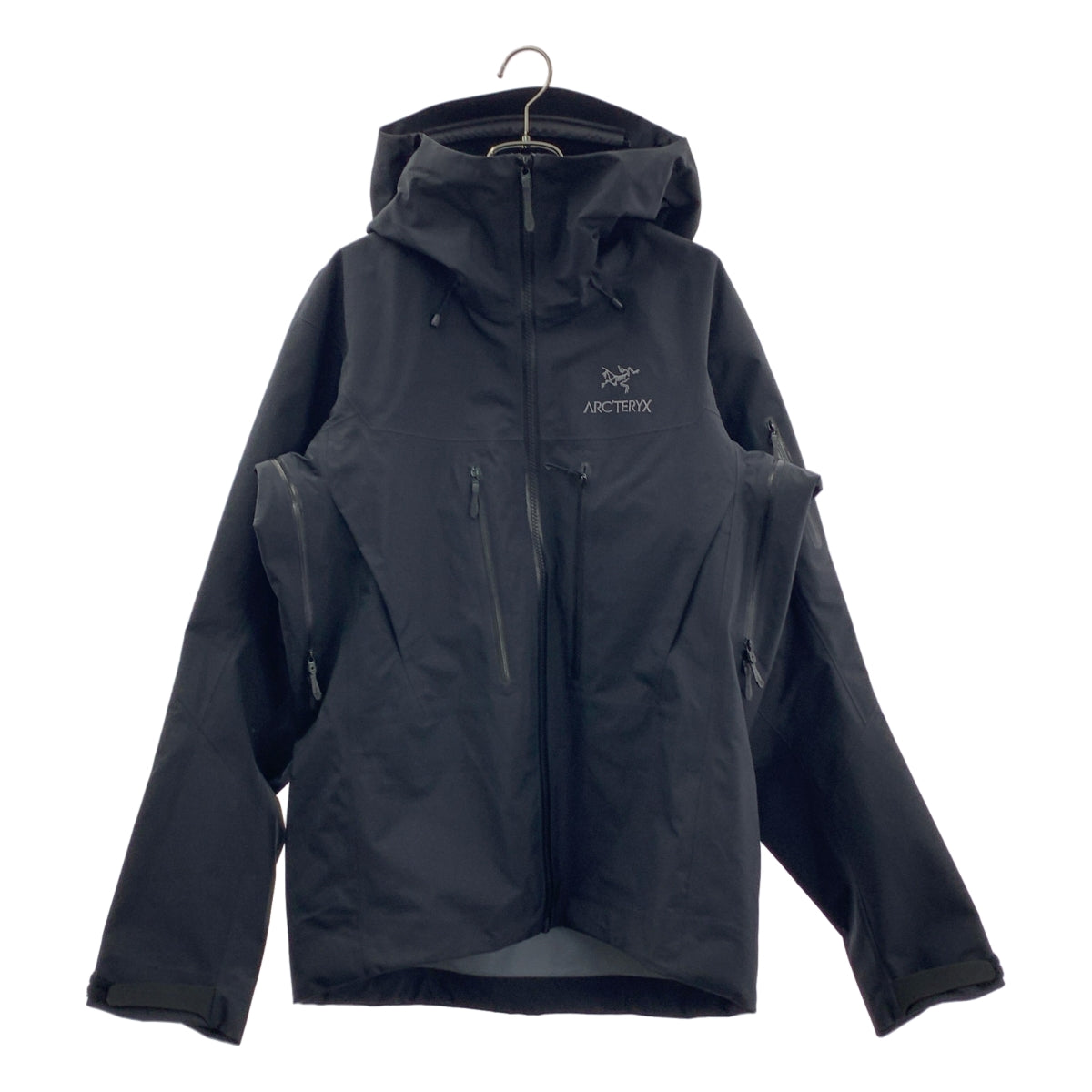 【美品】始祖鳥 / ARC'TERYX | Alpha SV Jacket Alpha 尼龍外套 | S | 黑色 | 男款