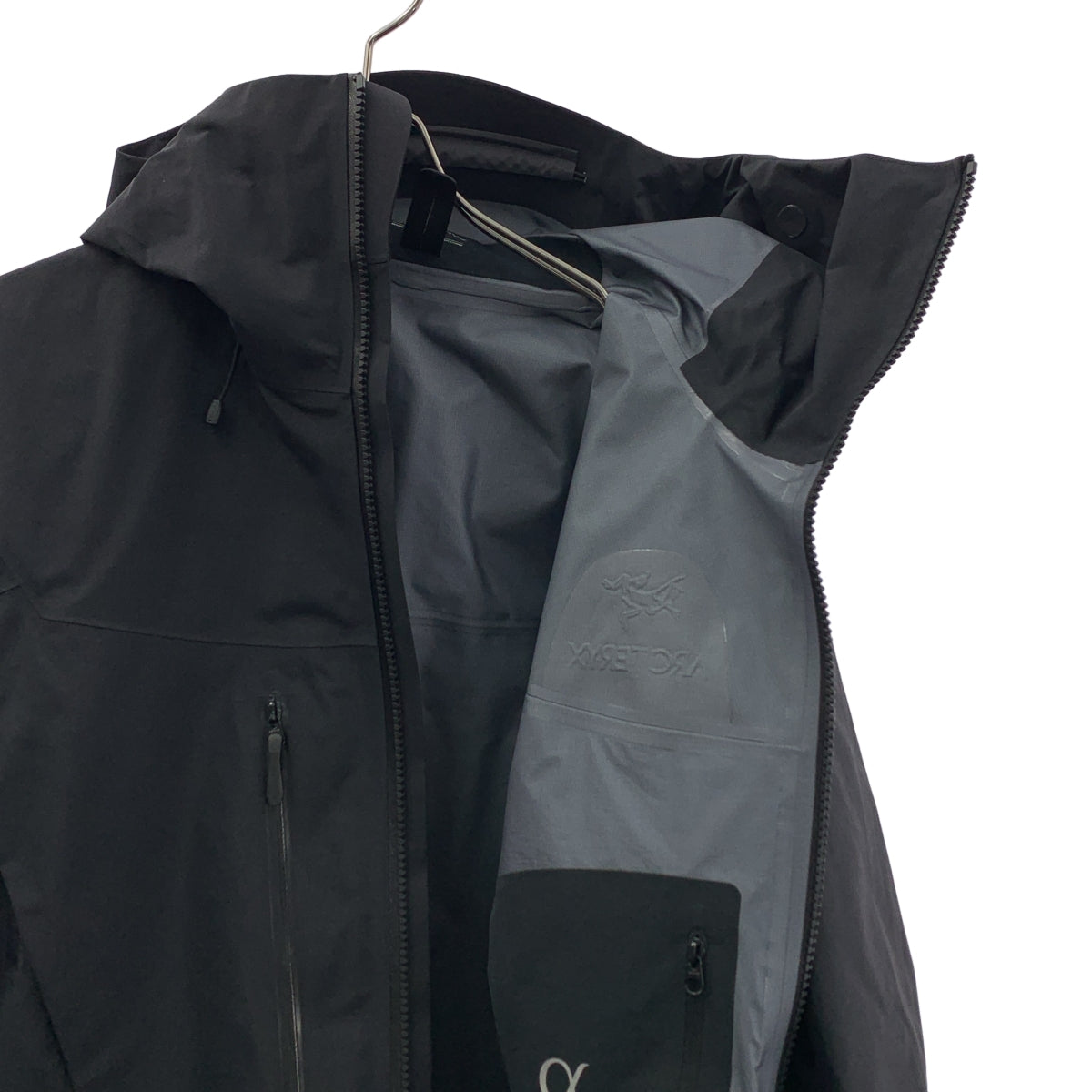 【美品】始祖鳥 / ARC'TERYX | Alpha SV Jacket Alpha 尼龍外套 | S | 黑色 | 男款