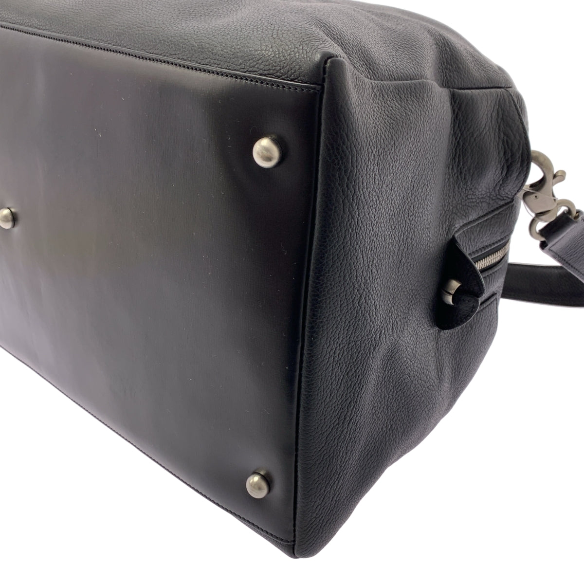 美品】 LOEWE / ロエベ | レザー 2WAY ボストンバッグ | ブラック