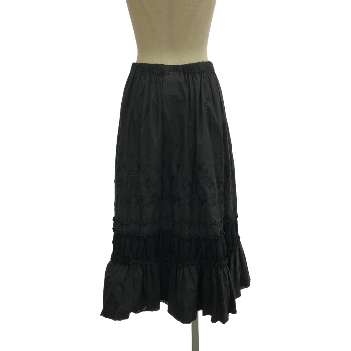 COMME des GARCONS | Drawstring gathered voluminous skirt |