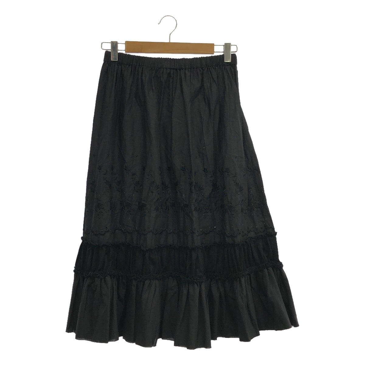 COMME des GARCONS | Drawstring gathered voluminous skirt |