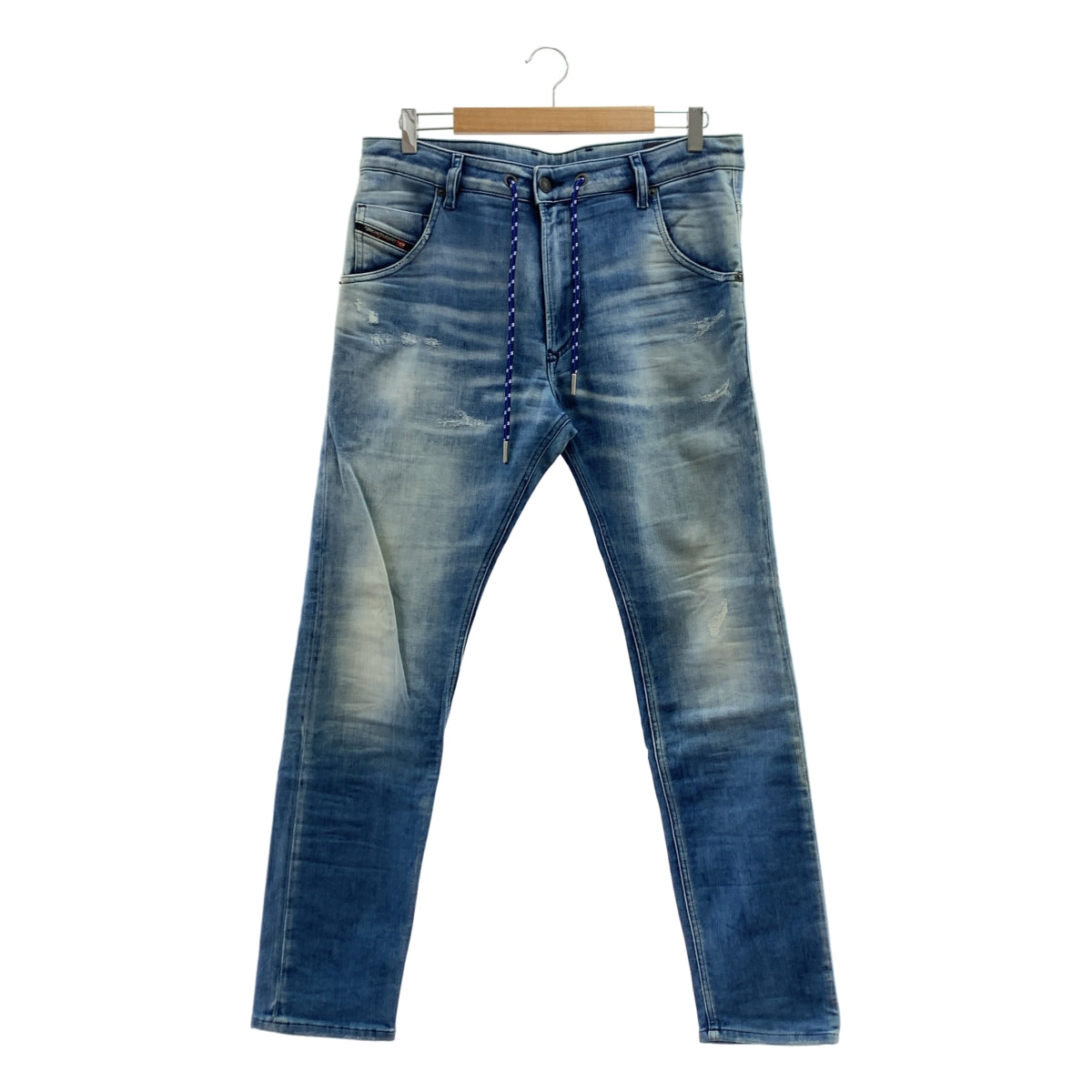 DIESEL / ディーゼル | KROOLEY-X-T ダメージ加工 ジョグジーンズ デニムパンツ | 32 | メンズ