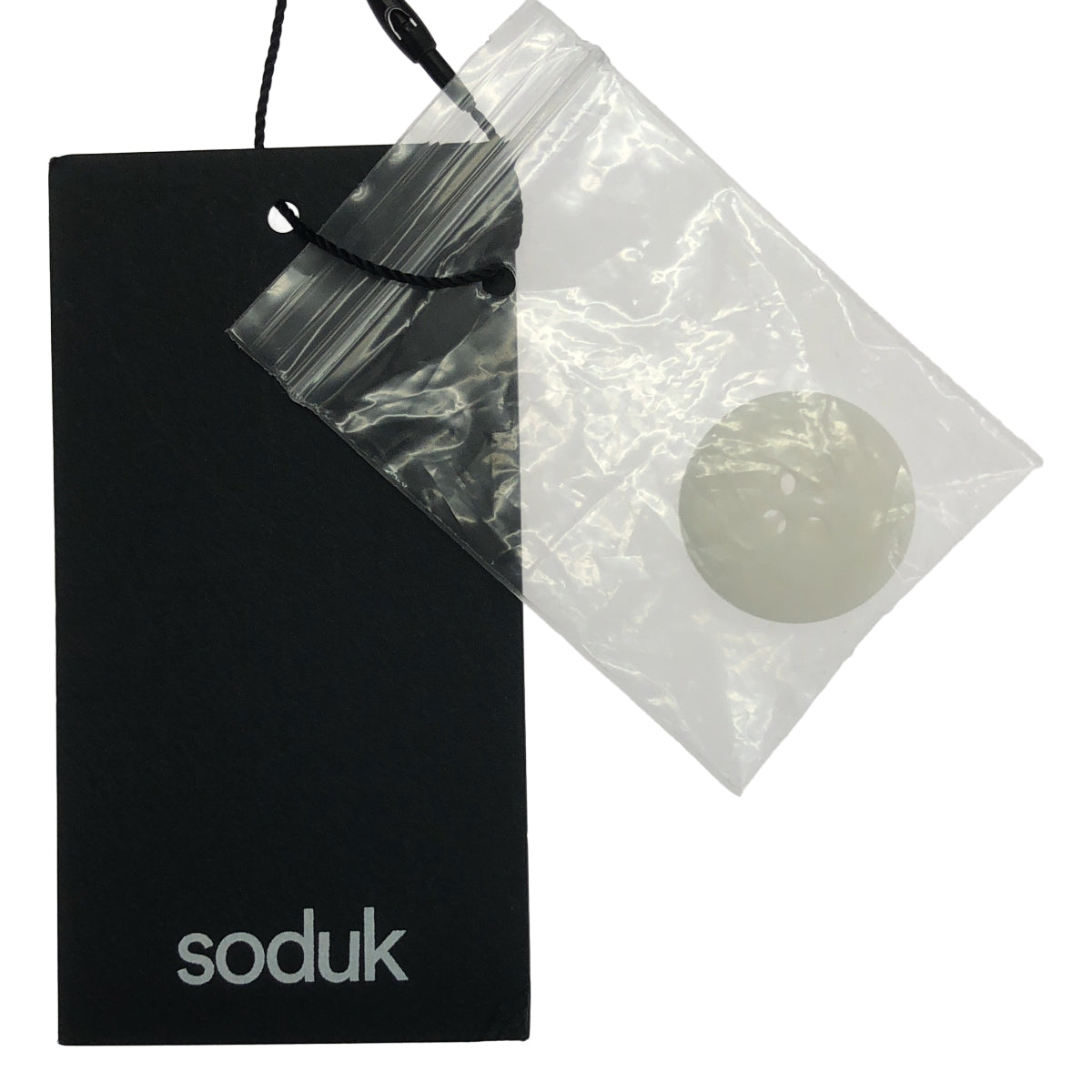 【美品】  soduk / スドーク | 2023SS | double hem trousers  ダブル ヘム トラウザーズ パンツ | M | ブラック | レディース