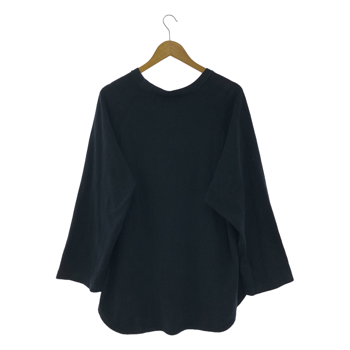 blurhms / ブラームス | SILK COTTON BASEBALL TEE / シルク コットン ネップ オーバー カットソー | – KLD