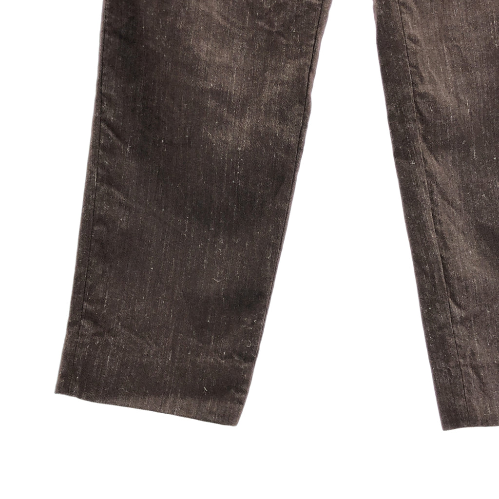 AURALEE / 오라리 | 2020AW | WOOL LINEN TWILL SLACKS 울 린넨 능직 슬랙스 | 3 | 남성
