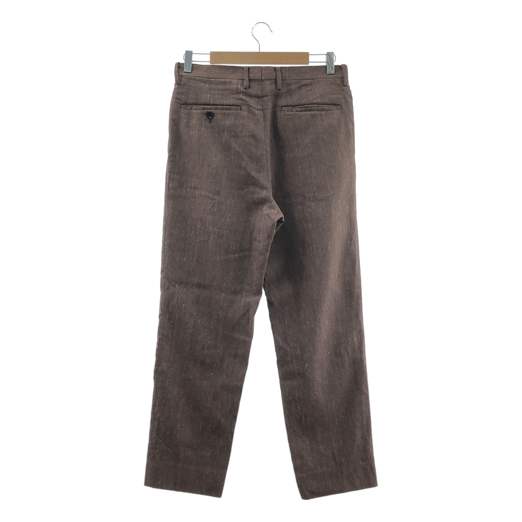 AURALEE / 오라리 | 2020AW | WOOL LINEN TWILL SLACKS 울 린넨 능직 슬랙스 | 3 | 남성