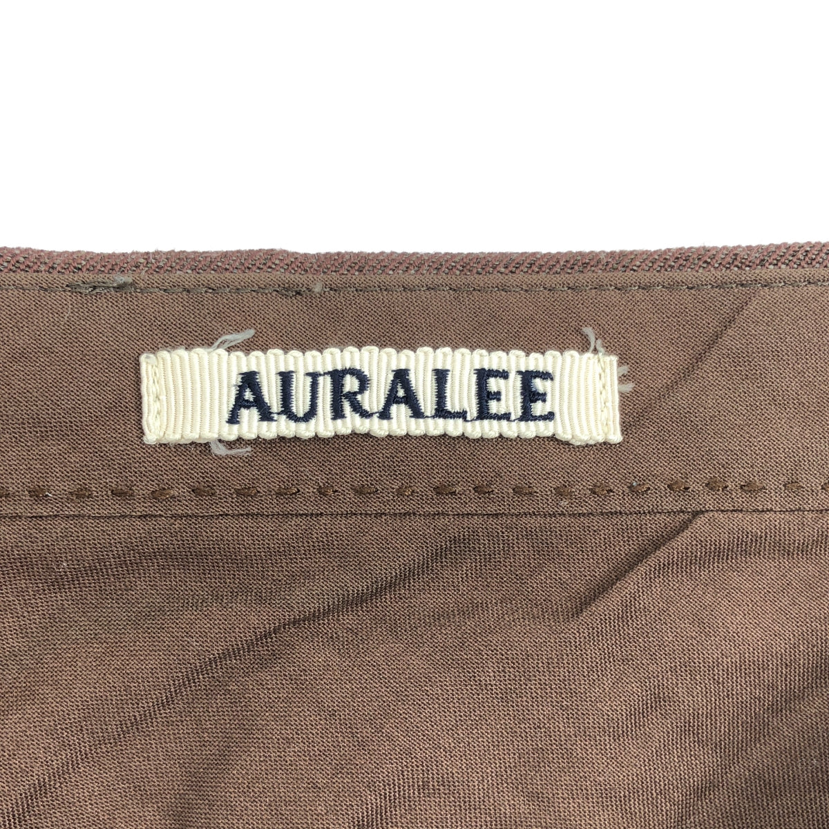 AURALEE / 오라리 | 2020AW | WOOL LINEN TWILL SLACKS 울 린넨 능직 슬랙스 | 3 | 남성