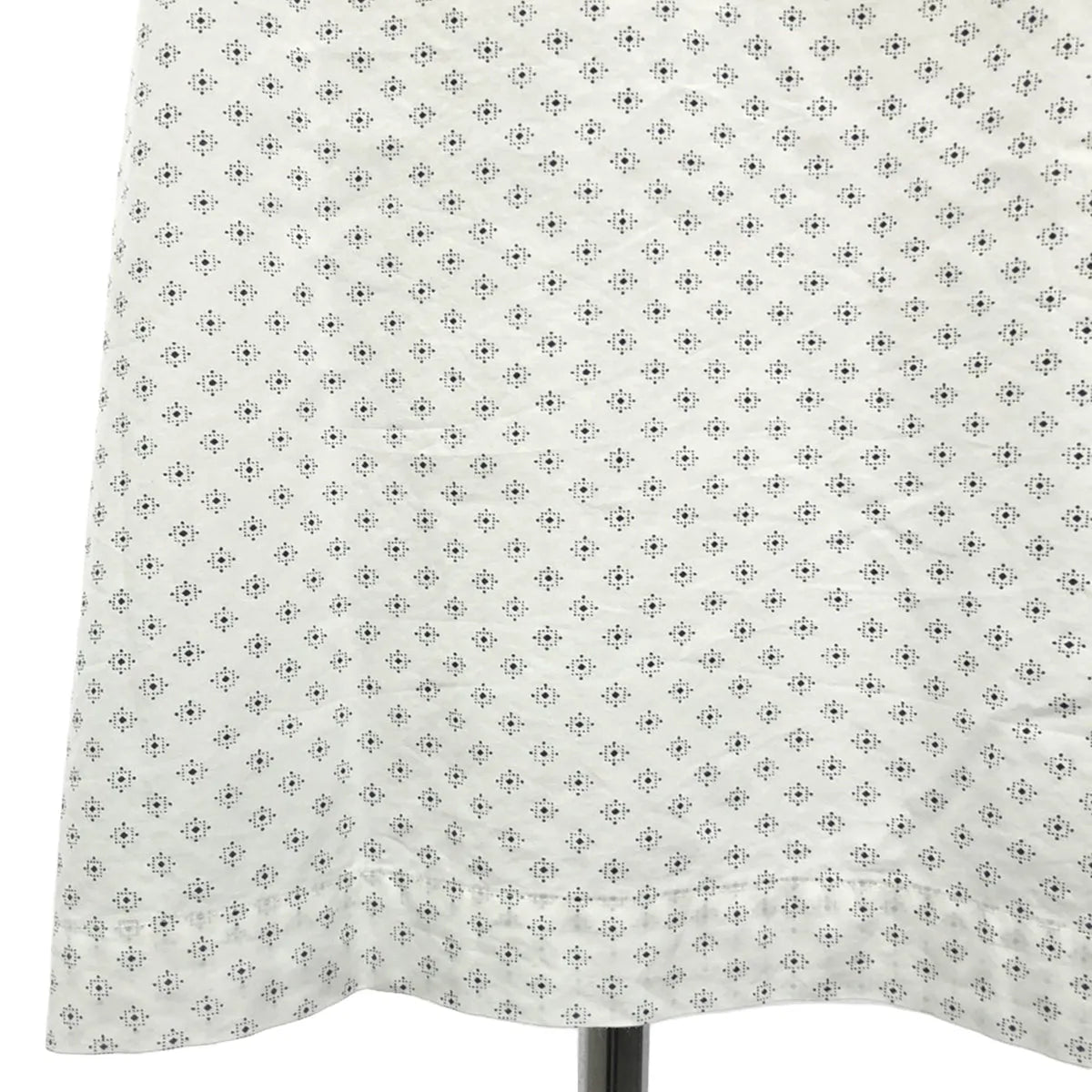 藝術與科學 |棉質全身印花套頭洋裝 | 1 |白色/海軍藍|女性的