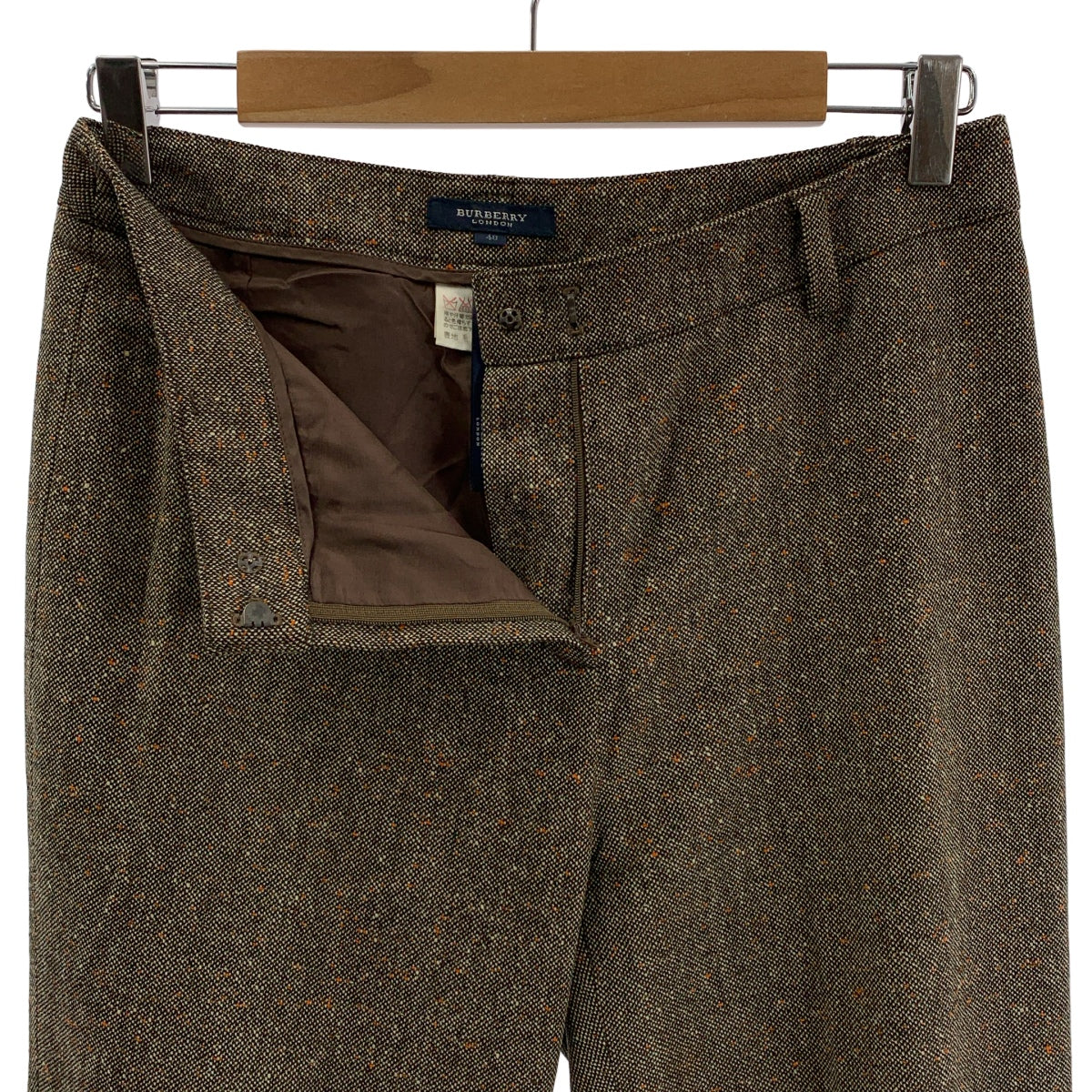 BURBERRY LONDON / バーバリーロンドン | ウール ツイード スラックス