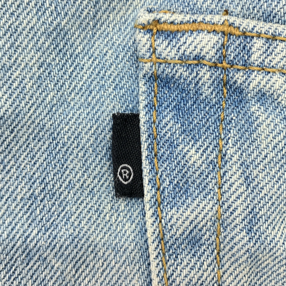 PROJECT G/R / プロジェクトジーアール | UPCYCLING DENIM PANTS / 再構築 インサイドアウト ワイド デニムパンツ | 2 | メンズ