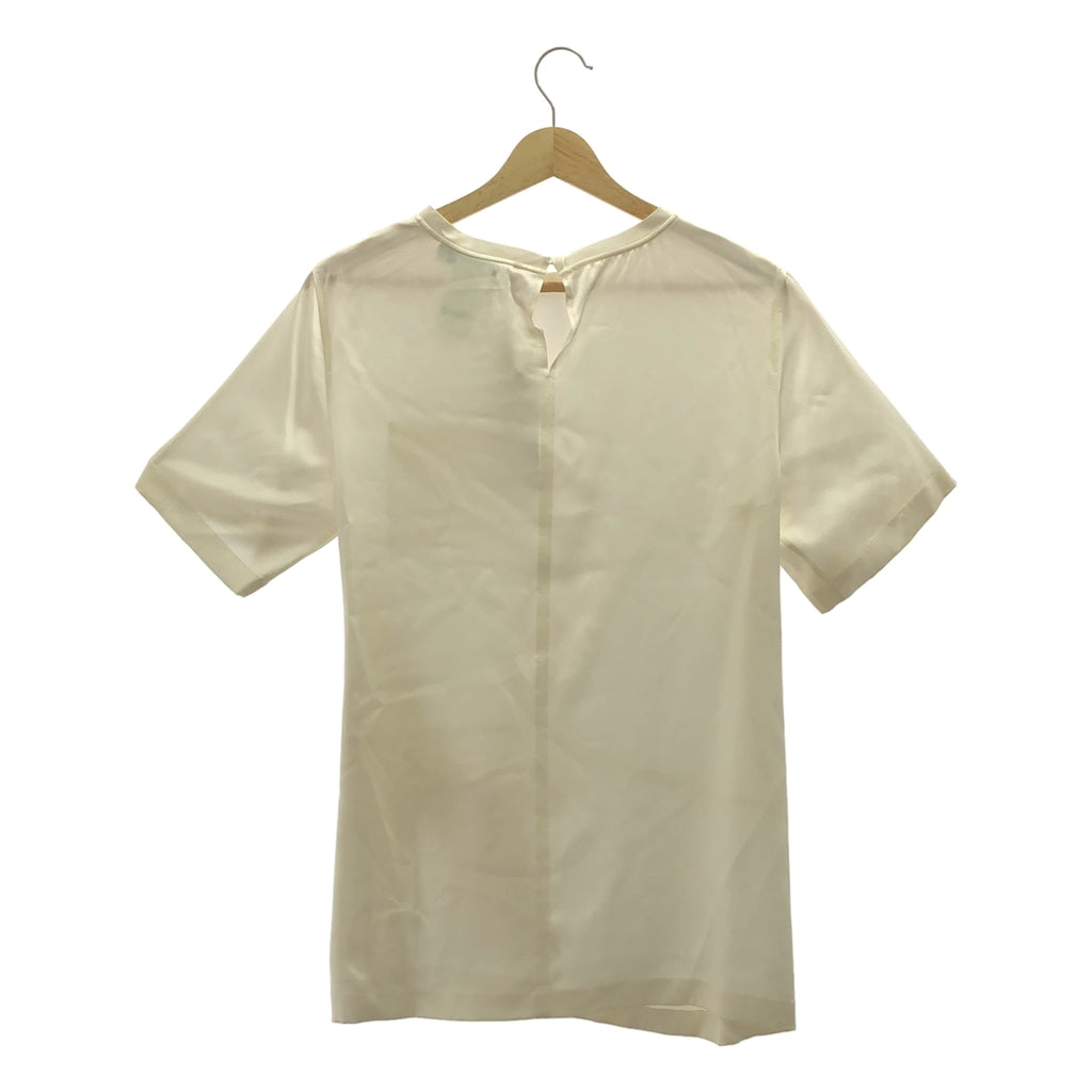 Max Mara / 맥스마라 | silk 100% / 실크 리본 포켓 블라우스 | 42 |