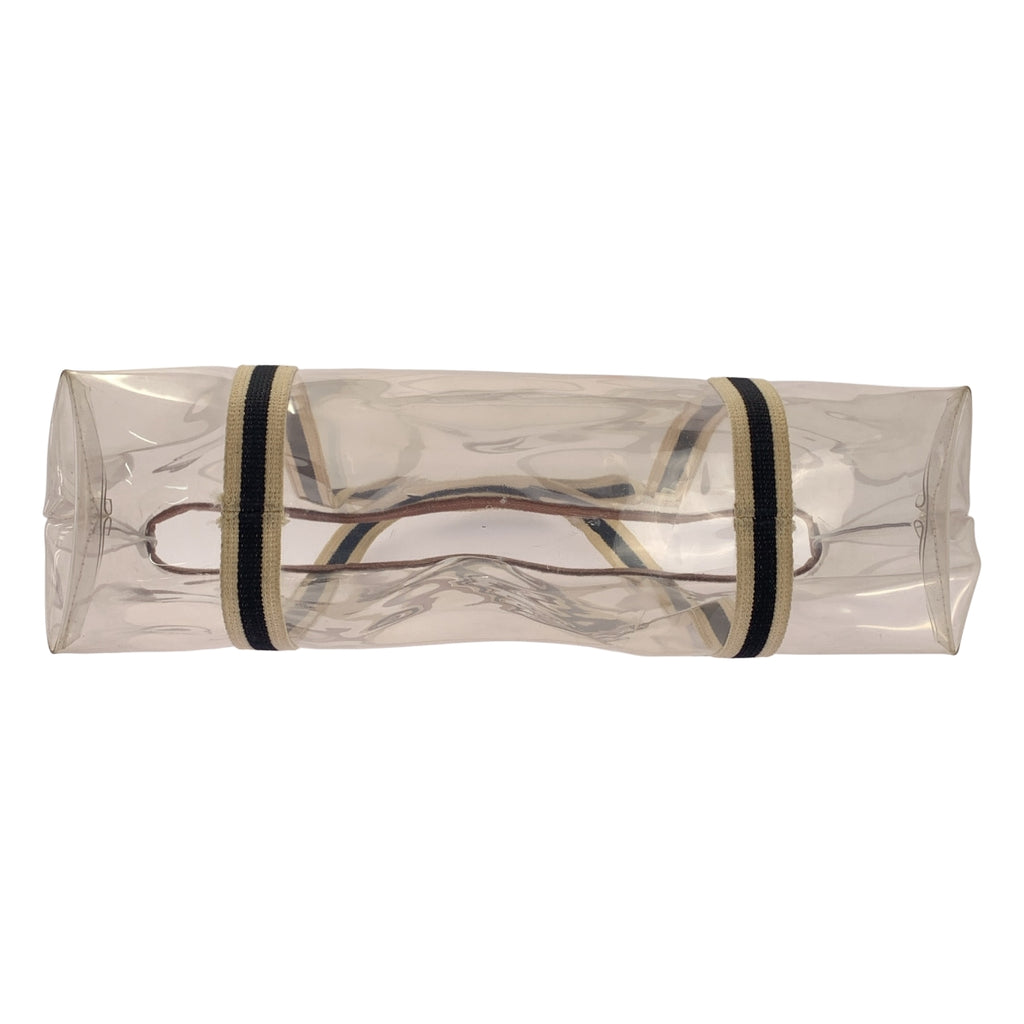 Chloe / クロエ | PVC クリア レザー パイピング ワイド トートバッグ |