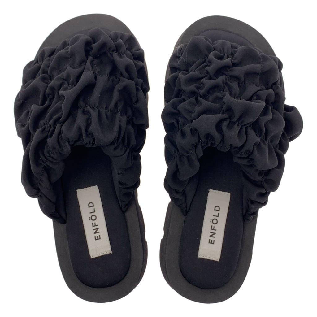 ENFOLD / 엠 폴드 | WAVE SANDAL 웨이브 샌들 | 37 | 여성