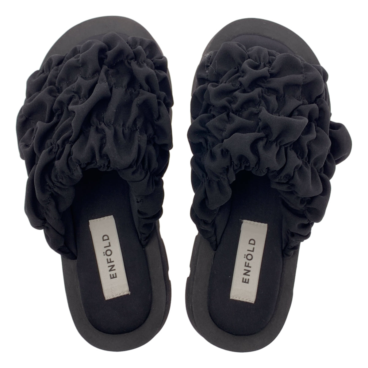 ENFOLD / 엠 폴드 | WAVE SANDAL 웨이브 샌들 | 37 | 여성