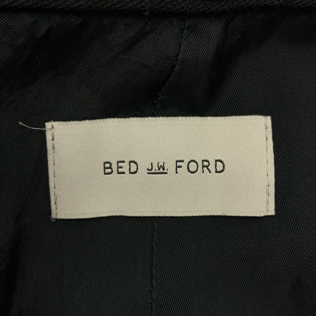 BED J.W. FORD / ベッドフォード | Two Tucks Pants 2タック ワイドスラックス | 2 | ブラック | メンズ