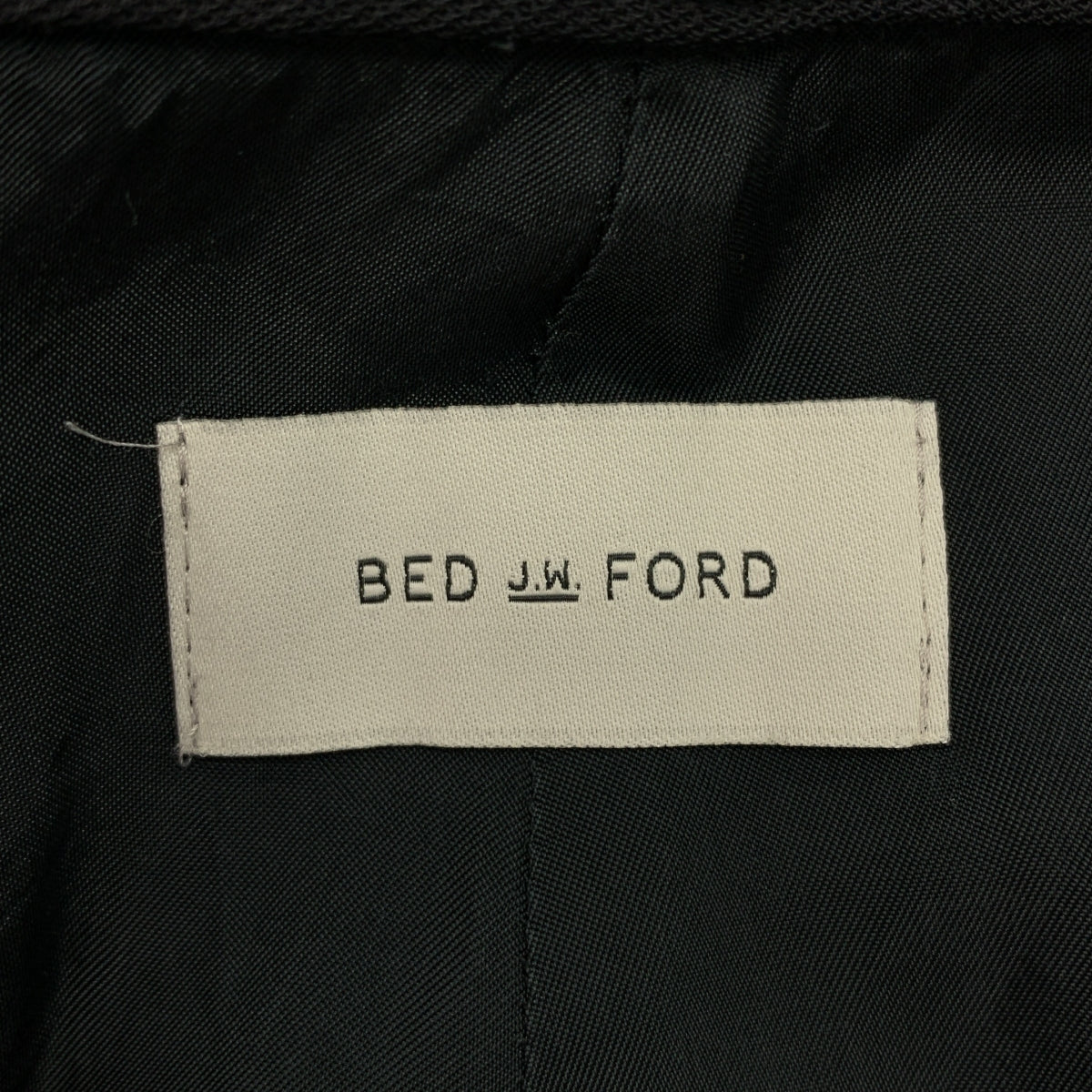 BED J.W. FORD / ベッドフォード | Two Tucks Pants 2タック ワイドスラックス | 2 | ブラック | メンズ
