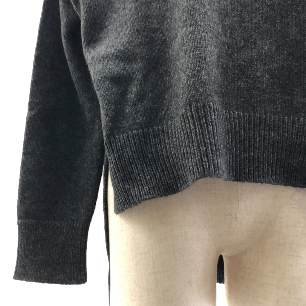 [狀況良好] JIL SANDER | 2022秋冬 |羊毛高領針織套頭衫 |尺寸 30 |灰色 |女性的