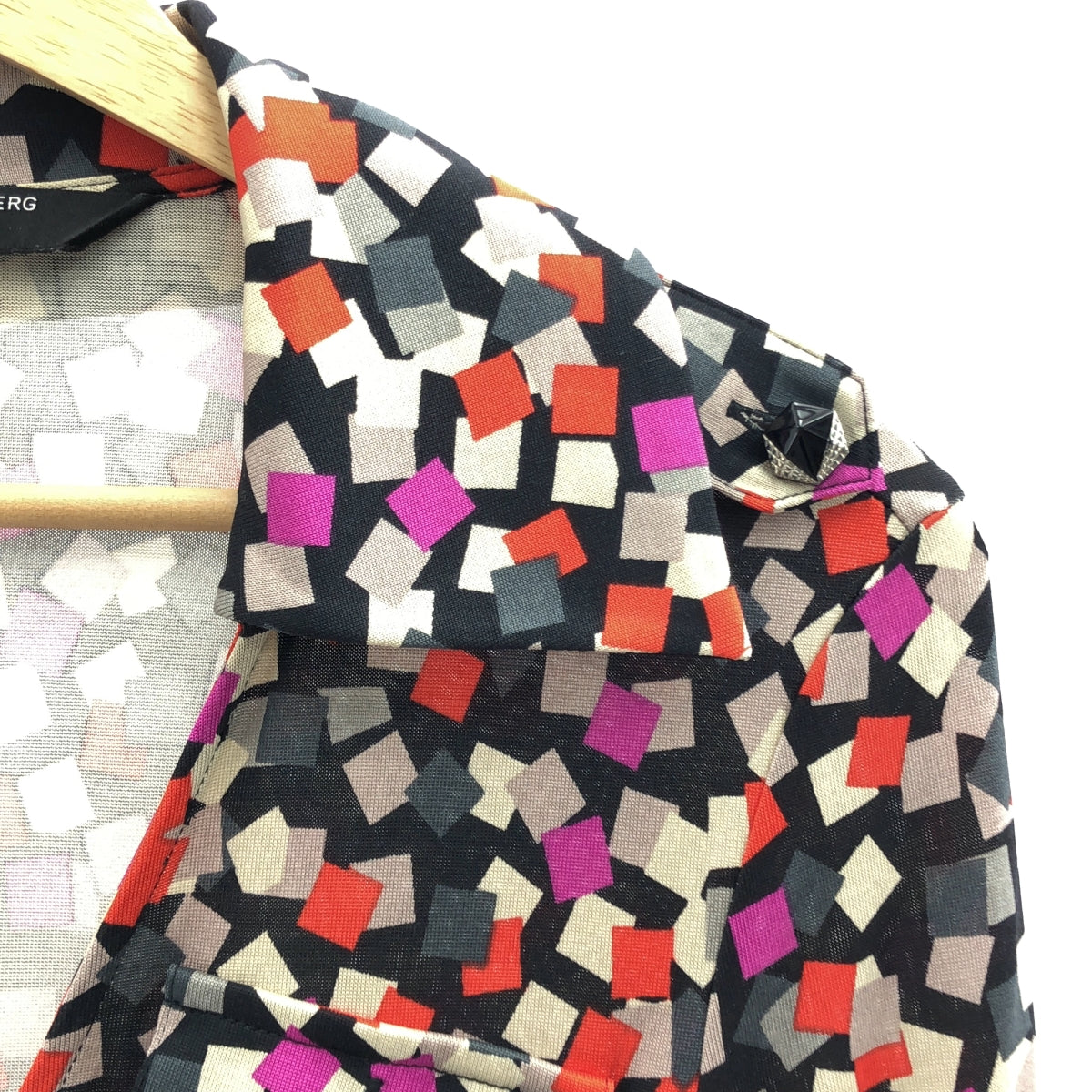 DIANE VON FURSTENBERG / ダイアンフォンファステンバーグ | REVOLUTIONARY DUENNE / 総柄 シルク ラップワンピース | 10 | マルチカラー | レディース