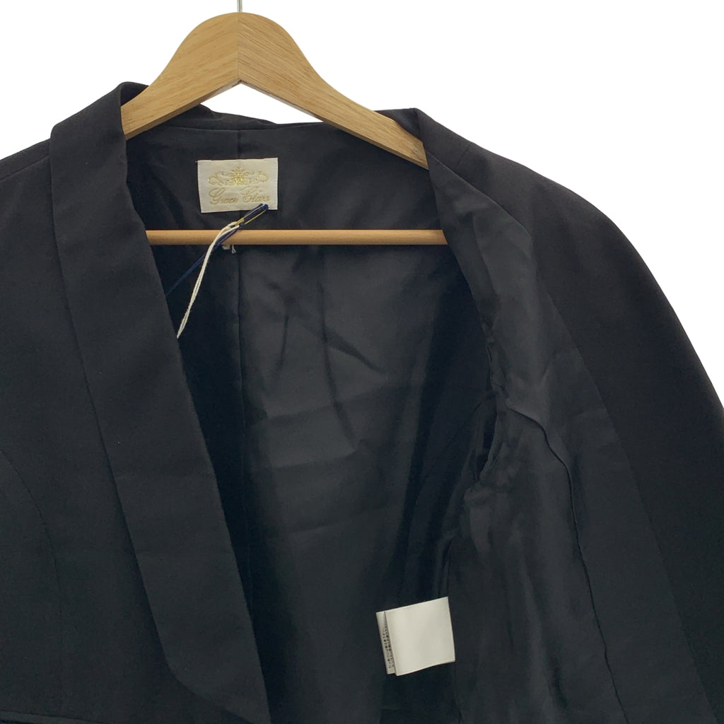 Grace Class | 三醋酸纖維貓扣後背單排扣外套 / 全襯裡 | 尺寸 36 |