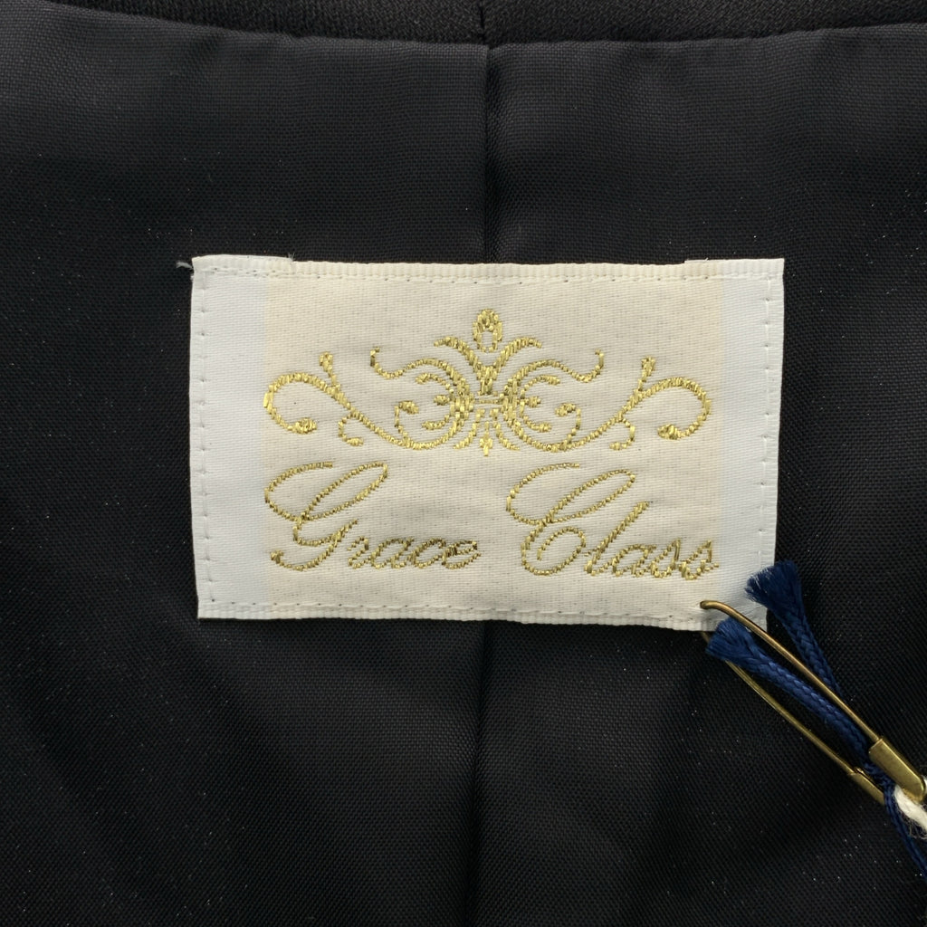 Grace Class | 三醋酸纖維貓扣後背單排扣外套 / 全襯裡 | 尺寸 36 |