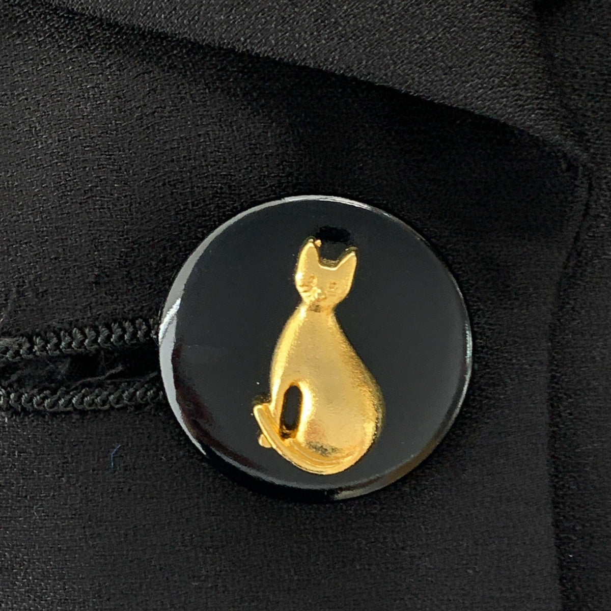 Grace Class | 三醋酸纖維貓扣後背單排扣外套 / 全襯裡 | 尺寸 36 |