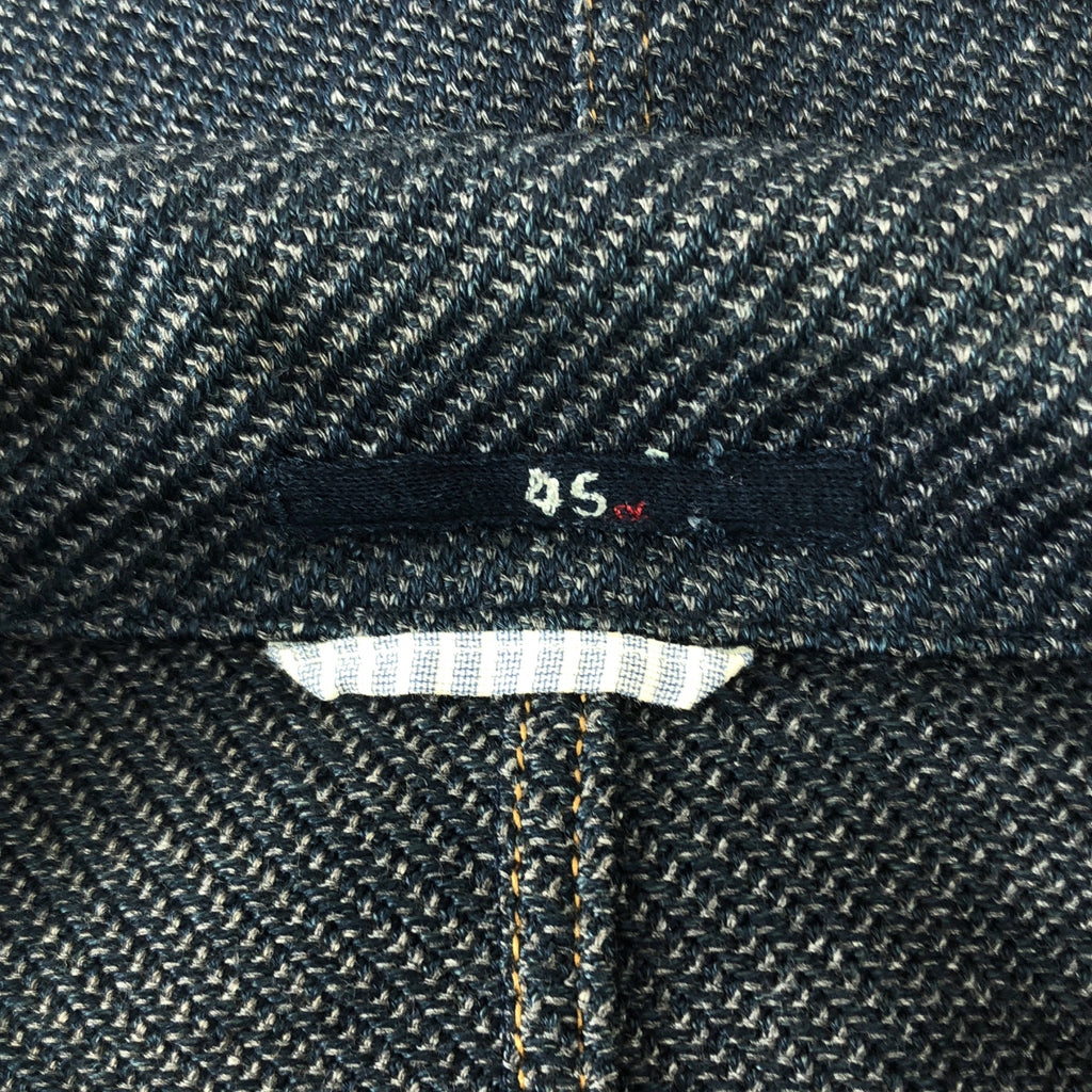 45rpm / フォーティーファイブアールピーエム | インディゴ染め 4B テーラードジャケット | 3 | レディース