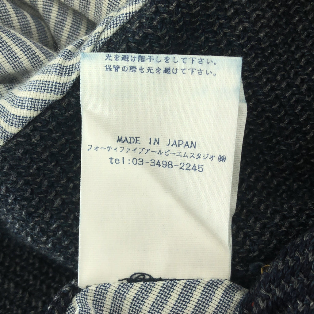 45rpm / フォーティーファイブアールピーエム | インディゴ染め 4B テーラードジャケット | 3 | レディース