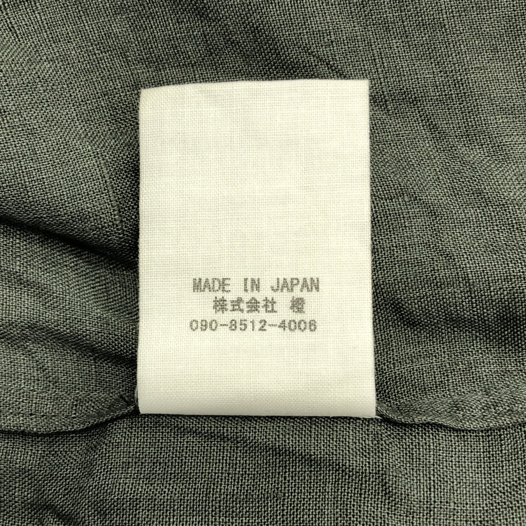 JUN MIKAMI / ジュンミカミ | アイリッシュリネンタックスリーブブラウス |