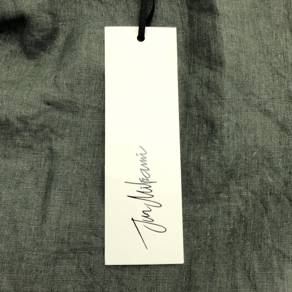 JUN MIKAMI / ジュンミカミ | アイリッシュリネンタックスリーブブラウス |