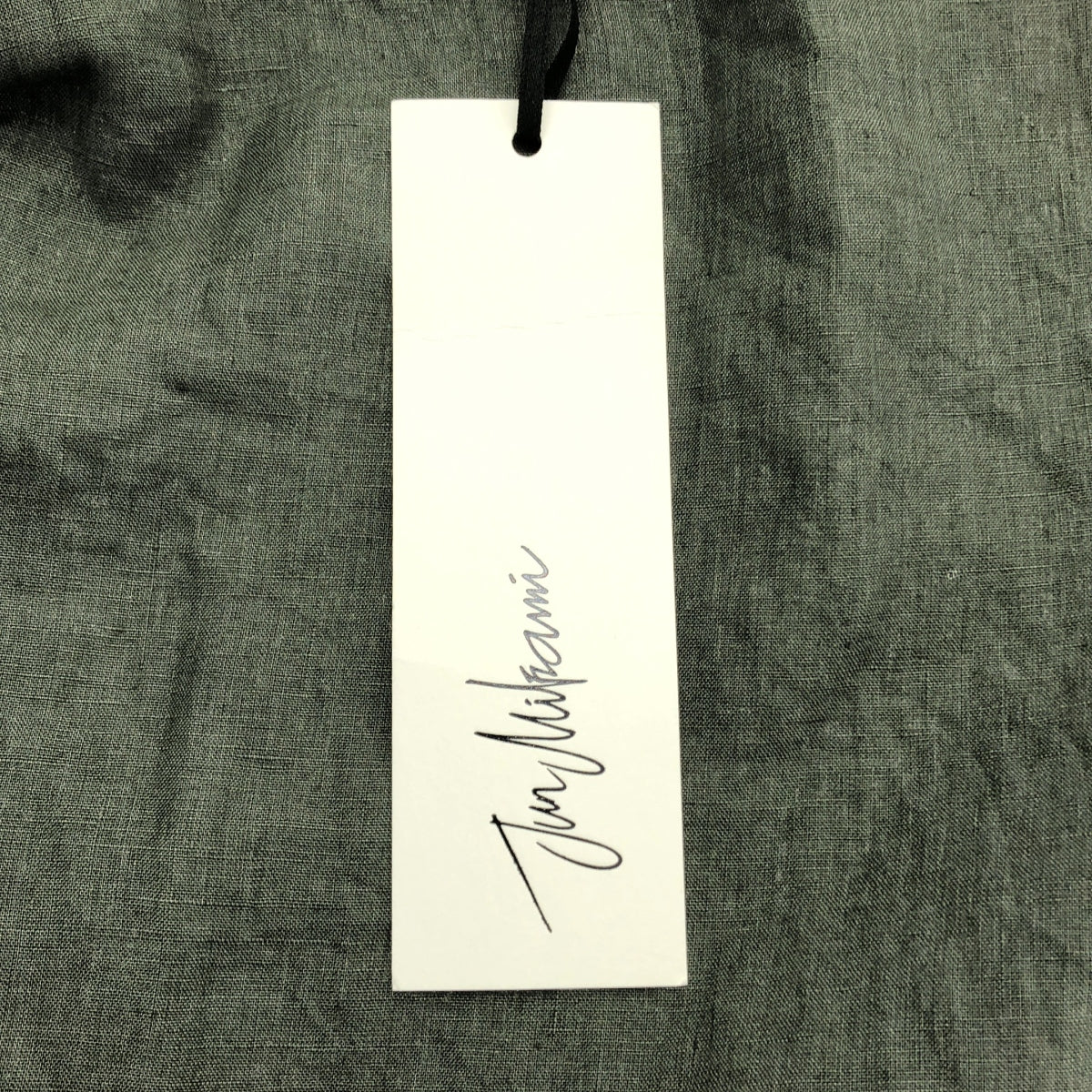 JUN MIKAMI / ジュンミカミ | アイリッシュリネンタックスリーブブラウス |