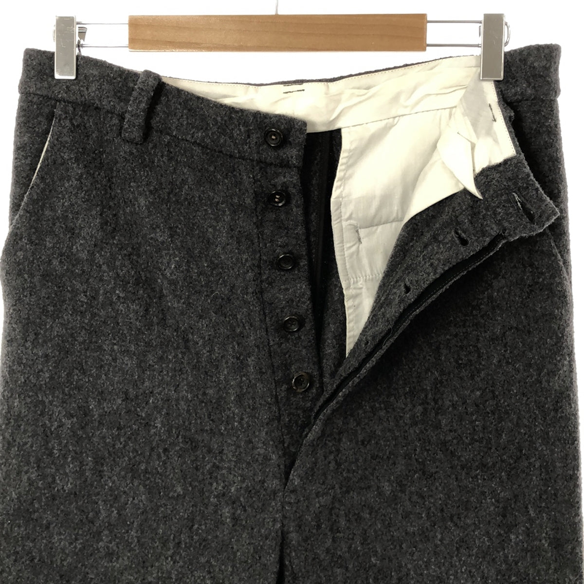 veritecoeur / Veritecoeur | Wool tapered pants | 1 | Gray | Women's