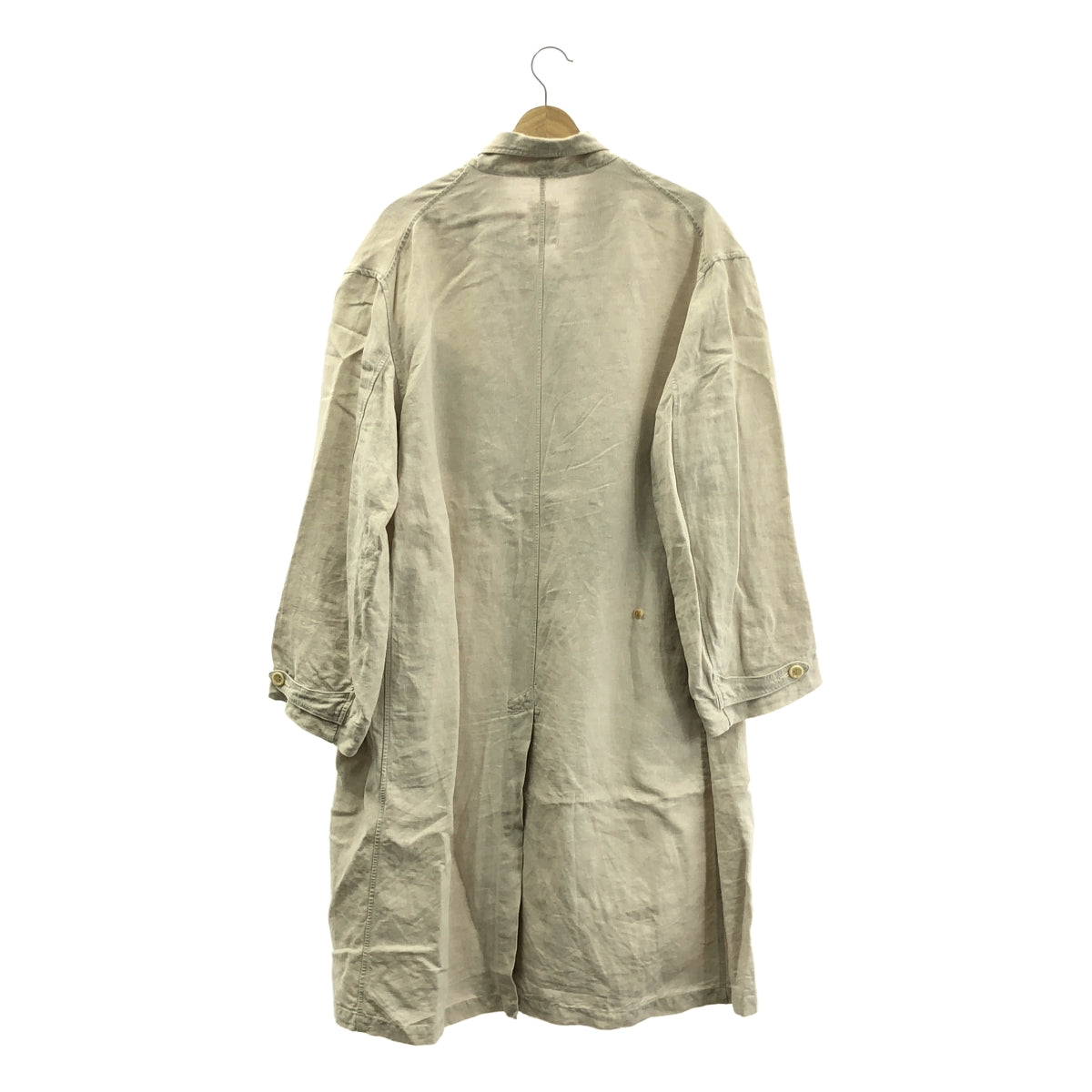 45r / フォーティファイブアール | リネン ステンカラーコート | 2 | レディース